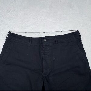 Buck Mason Black Officer shorts